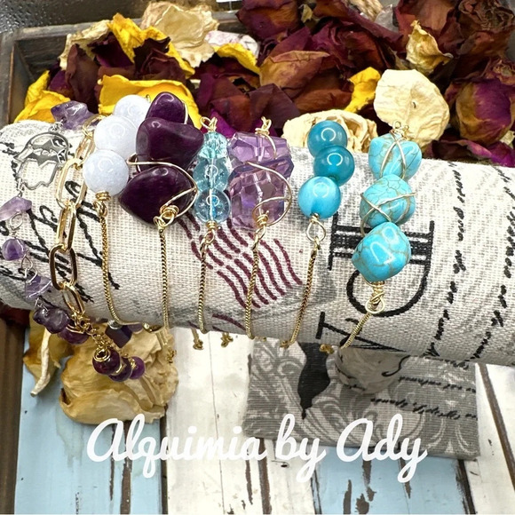 Alquimia by Ady Purple Stone Bracelet - Picture 3 of 4